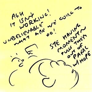 SU "Rose's Fountain Comes To Life" Thumbnail Storyboards - * Rebecca Sugar *